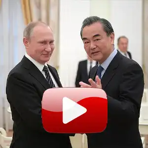 Видео. Владимир Путин и Ван И проводят переговоры в Москве 22 Февраля
