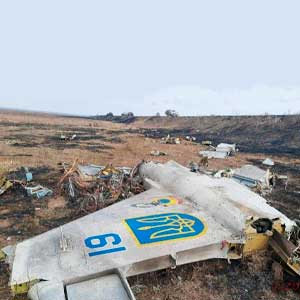 Два украинских самолета упали в Полтавской области