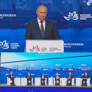 Выступление Владимира Путина на пленарной сессии ВЭФ