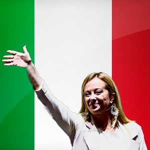  Парламентские выборы в Италии с предварительным лидером Джорджи Мелони «Братья Италии»