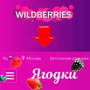Wildberries сменил название сайта на "Ягодки".