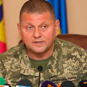 Главком ВСУ заявил о тяжелом положении Украины из-за российской артиллерии