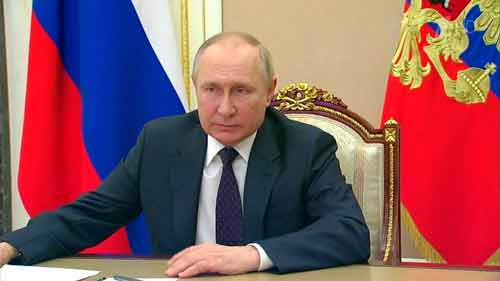 Путин провел совещание с Совбезом России