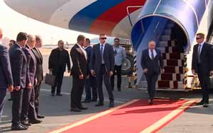 Путин прибыл в Тегеран на саммит стран - гарантов астанинского процесса по Сирии