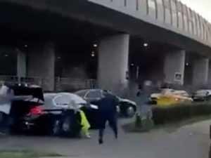 В Москве произошла стрельба возле парка, ранен человек
