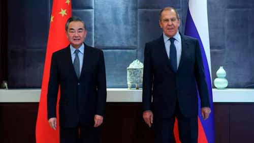Переговоры Сергея Лаврова и Ван И в Китае