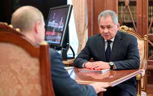 Шойгу доложил Путину об освобождении Луганской Народной Республики