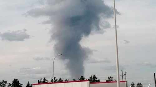 На заводе им. Свердлова в Дзержинске произошло 4 взрыва.