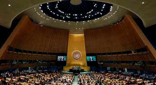 Срочное заседание Генеральной Ассамблеи ООН по ситуации на Украине.