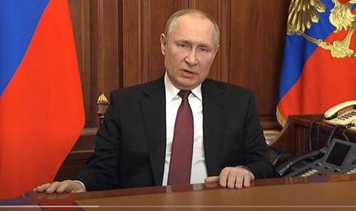 Путин объявил о начале военной операции в Донбассе