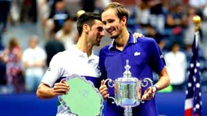 Теннисисты Медведев и Джокович вошли в число участников US Open