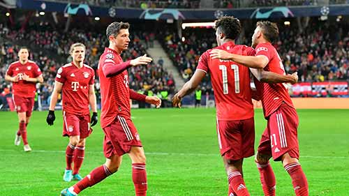 "Бавария" сыграла вничью с "Зальцбургом" в матче 1/8 финала Лиги чемпионов