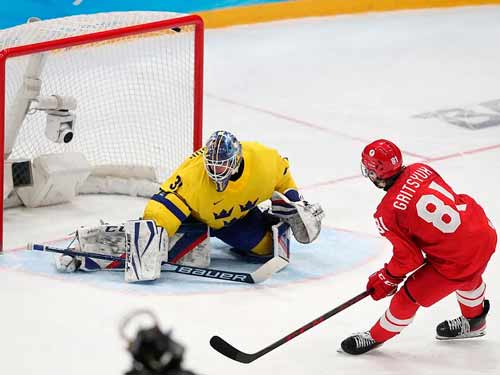 Сборная России по хоккею вышла в финал.