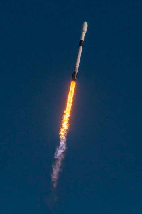 SpaceX осуществила запуск ракеты с очередными 47 спутниками для сети Starlink
