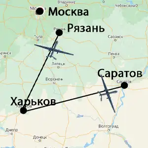Минобороны РФ заявили ВСУ пытались атаковать аэродром в Рязани и Энгельсе 